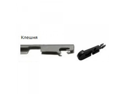 Дворник AIRLANE бескаркасный 28` (700 мм)