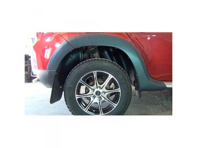 Подкрылки задние (2 шт.), Renault Duster 2010—2014 от РУССКАЯ АРТЕЛЬ Подкрылки задние (2 шт.), Renault Duster 2010—2014