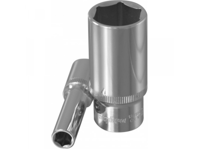 Головка торцевая шестигранная глубокая 3/8" DR 16мм, Ombra 138116