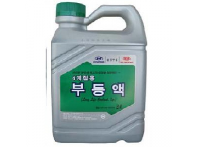 HYUNDAI LONG LIFE COOLANT (2л) антифриз зеленого цвета от MOBIS HYUNDAI LONG LIFE COOLANT (2л) антифриз зеленого цвета